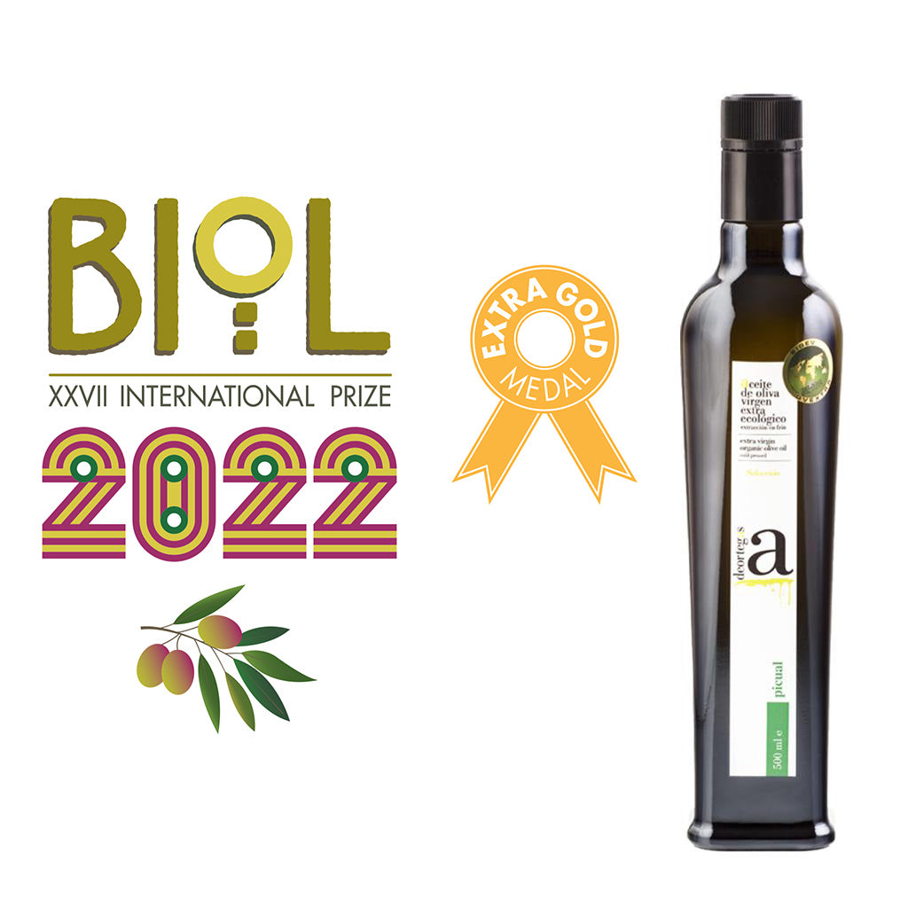 DEORTEGAS PICUAL MEDALLA EXTRA GOLD EN BIOL 2022