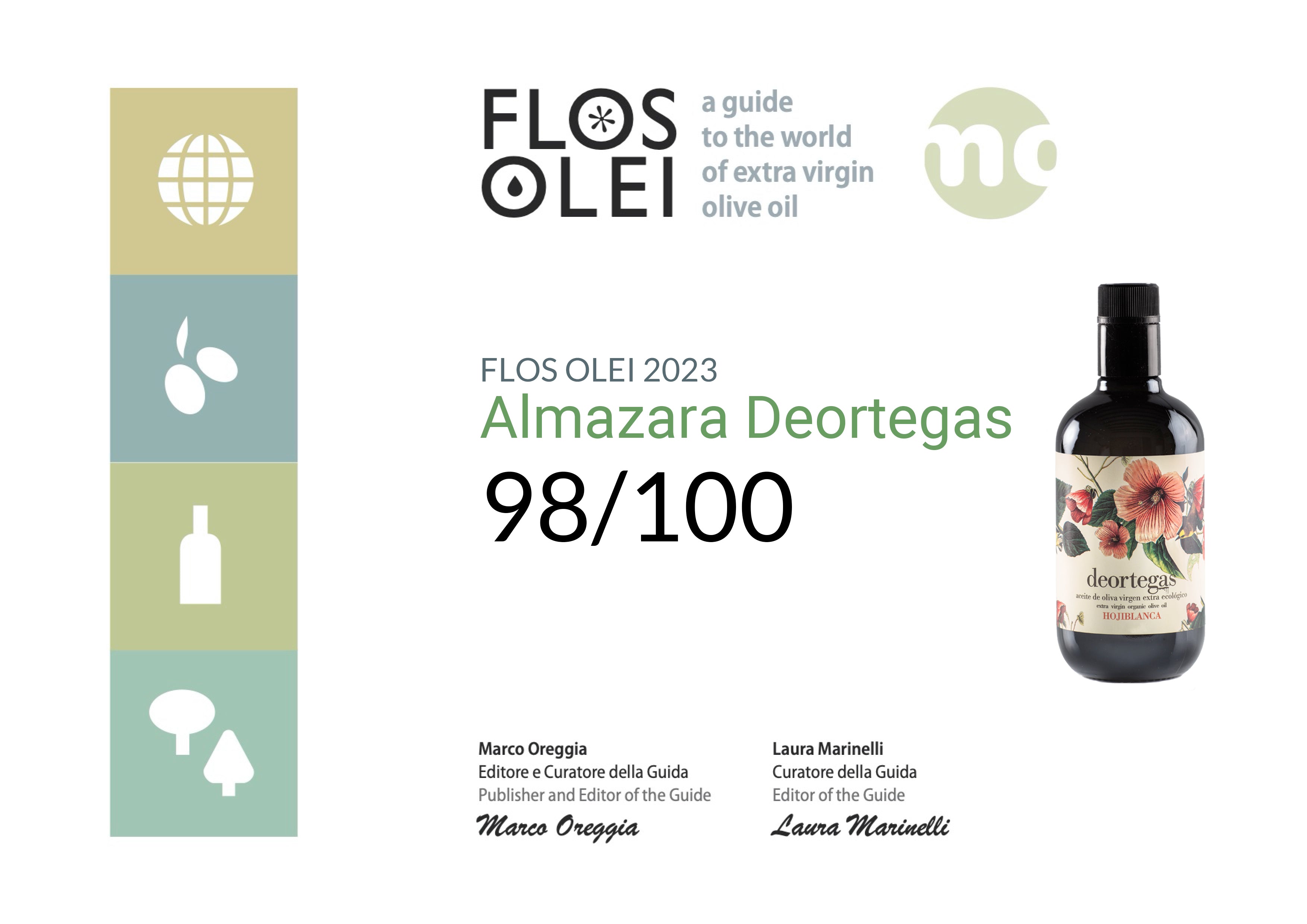 DEORTEGAS HOJIBLANCA 98/100 EN FLOS OLEI