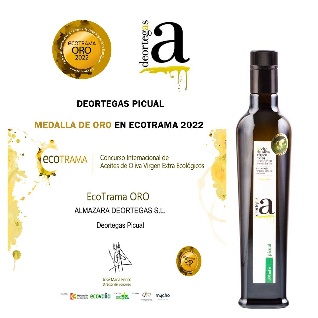 DEORTEGAS PICUAL MEDALLA DE ORO EN ECOTRAMA 2022