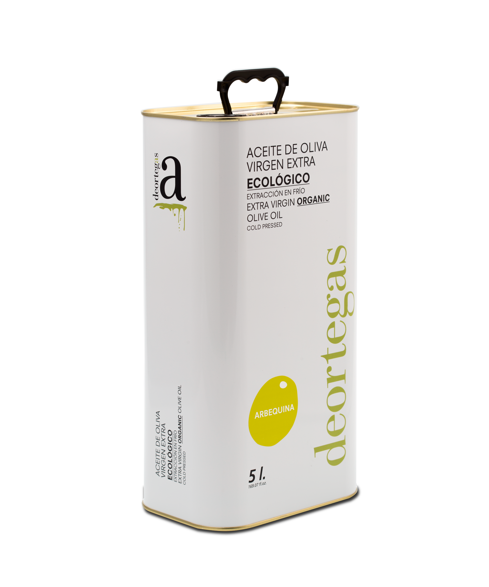 Arbequina / Aceite de oliva virgen extra ecológico - Deortegas
